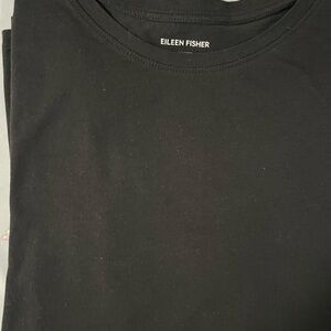 Eileen Fisher Men's Classic Black Tee